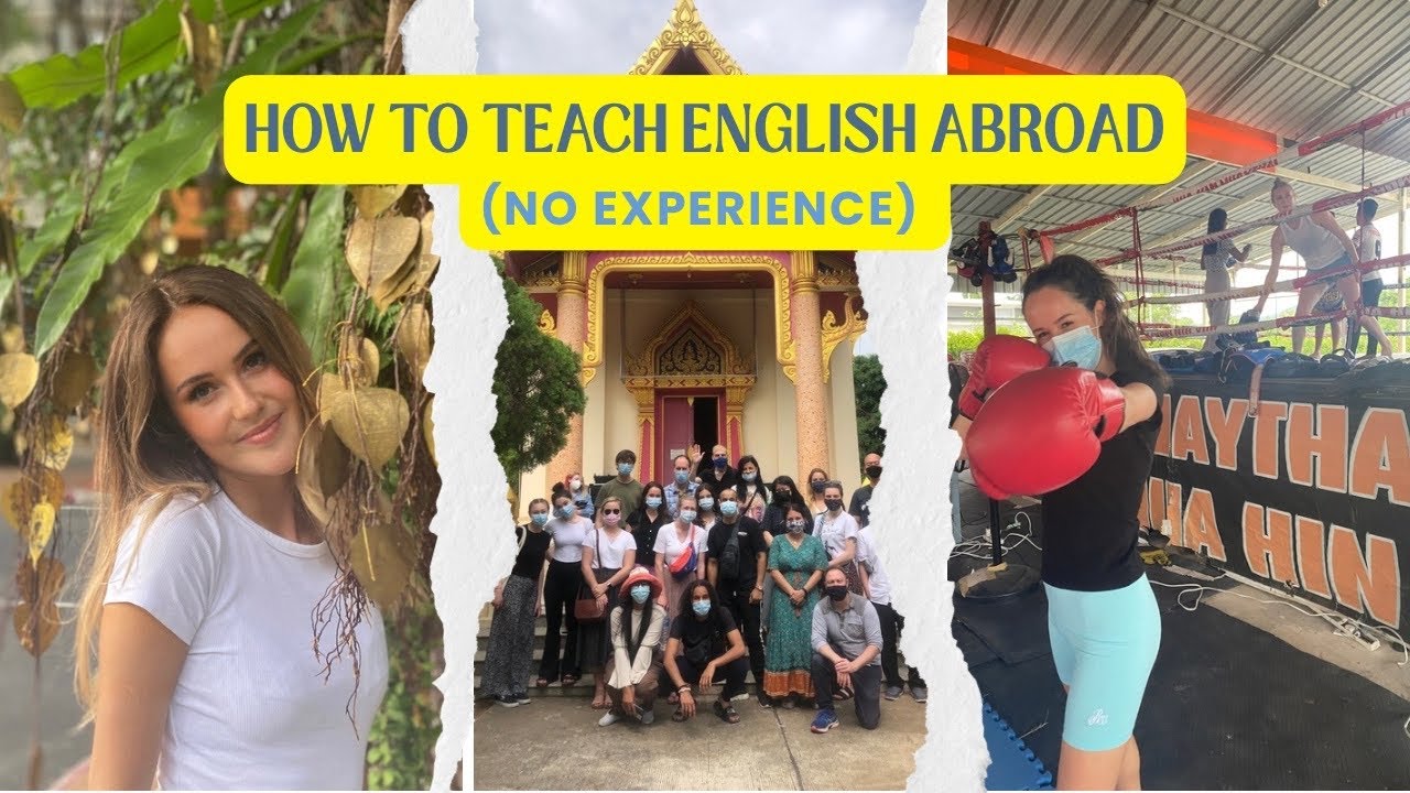 How to Teach English Abroad (No Experience) - YouTube