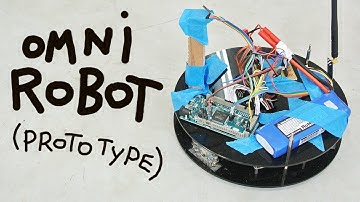 Omni wheel Robot part 1 : prototype