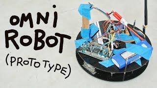 Omni wheel Robot part 1 : prototype