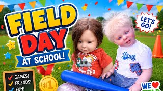 Reborn doll field day reborn role play 