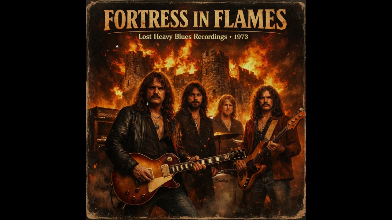 Fortress in Flames (ПОЛНЫЙ АЛЬБОМ) | Тяжелый блюз-рок 1973 года