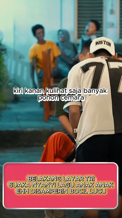 TRI SUAKA  NYANYI LAGU ANAK DISAMPERIN BOCIL DI PENDOPO LAWAS !!