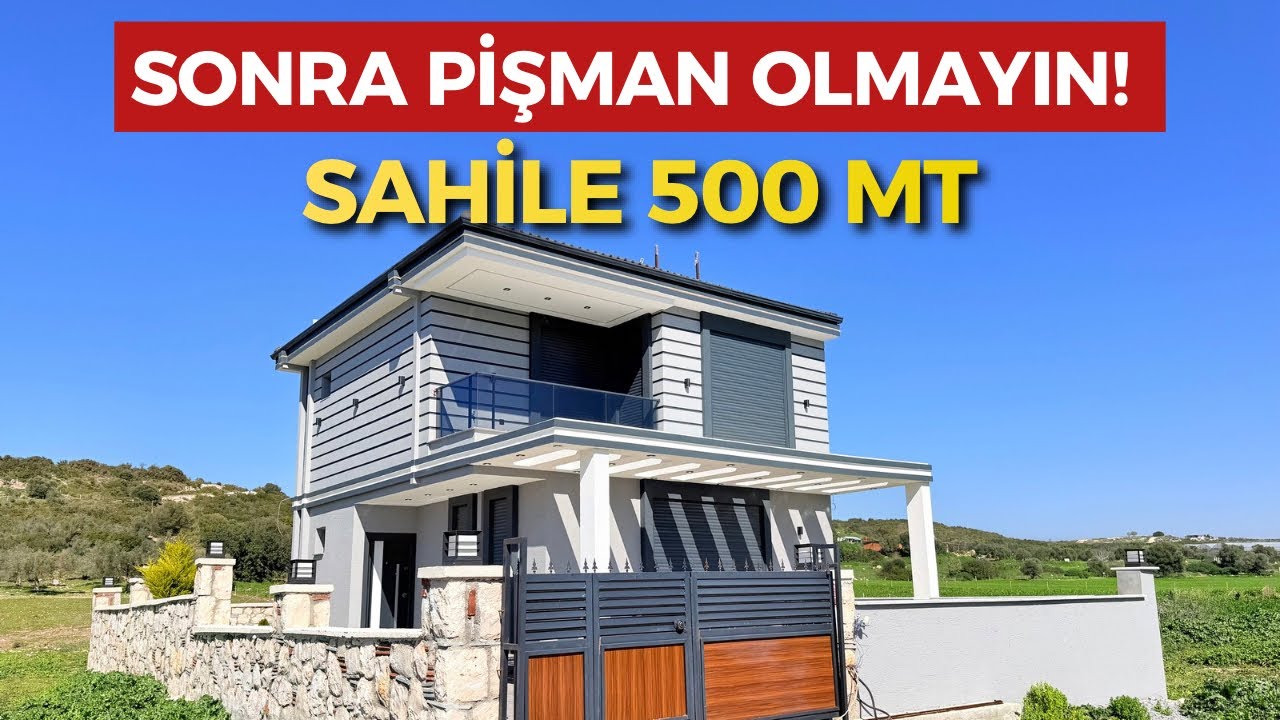BU FIRSAT BİR KERE GELİR PLAJA YAKIN MÜSTAKİL VİLLA UYGUN FİYATLI/ V160