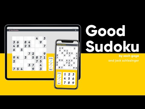 Good Sudoku (Apple Arcade Playthrough) Zach Gage