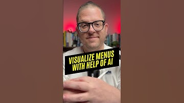 Visualize your menu with AI 🤖. Upload your menu and get images of each dish #food