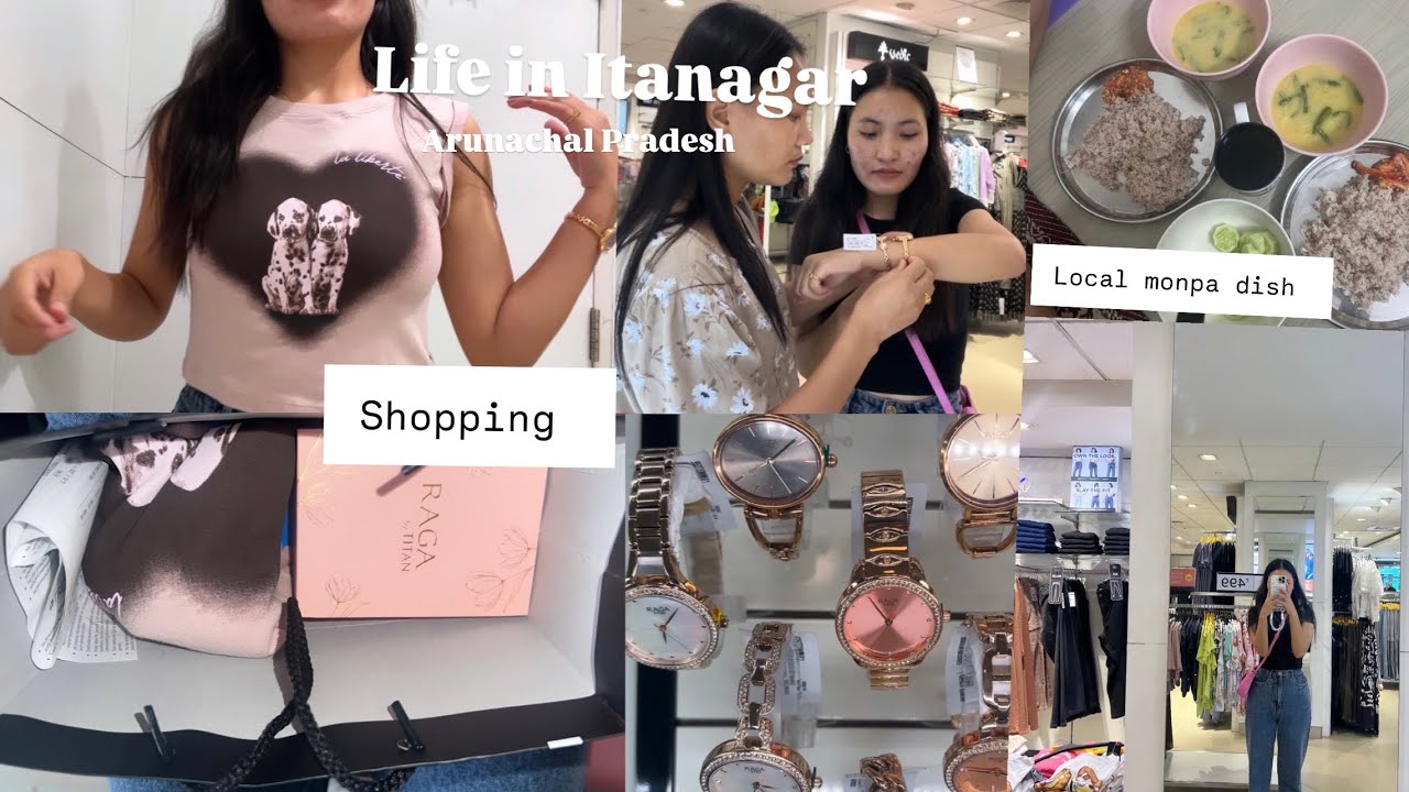 My Kinda Perfect Day | Sunday Outing | shopping 🛍️ | Arunachal Pradesh Itanagar .🫧🤍