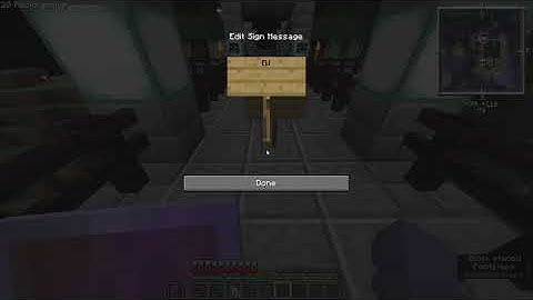 Creating a /warp sign (Essentials) in The Void SMP