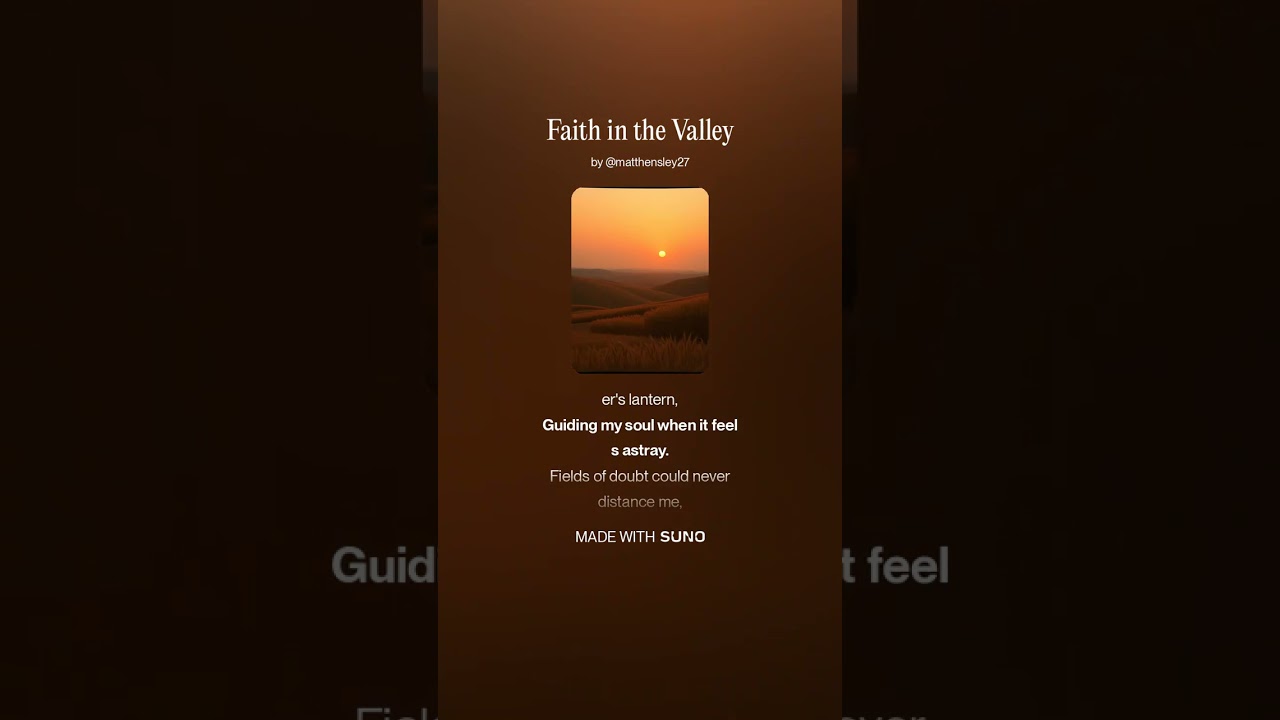 Faith in the Valley