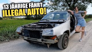 Sie FÄHRT das ERSTE MAL Auto & bekommt FÜHRERSCHEIN! | Chabo