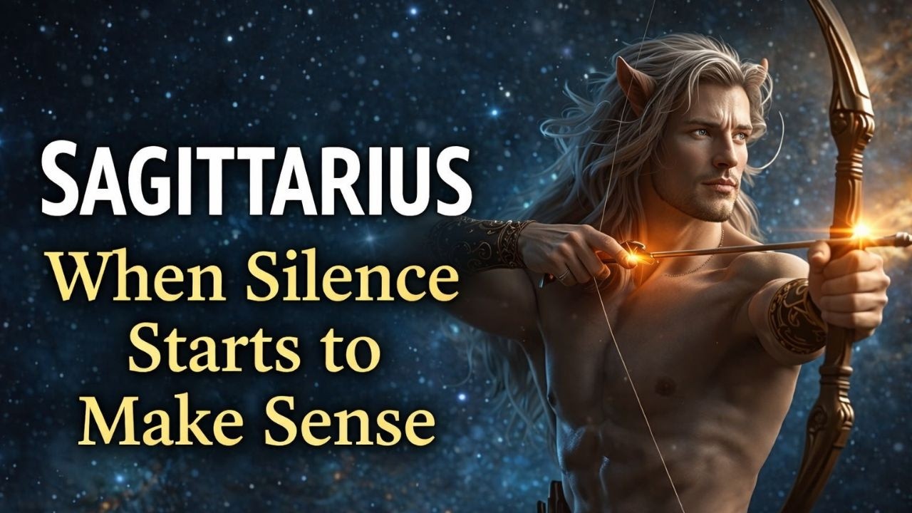 SAGITTARIUS ♐ 😱 It May Be Wiser to Stay Quiet… A Message Is Slowly Coming Into Focus 🔮