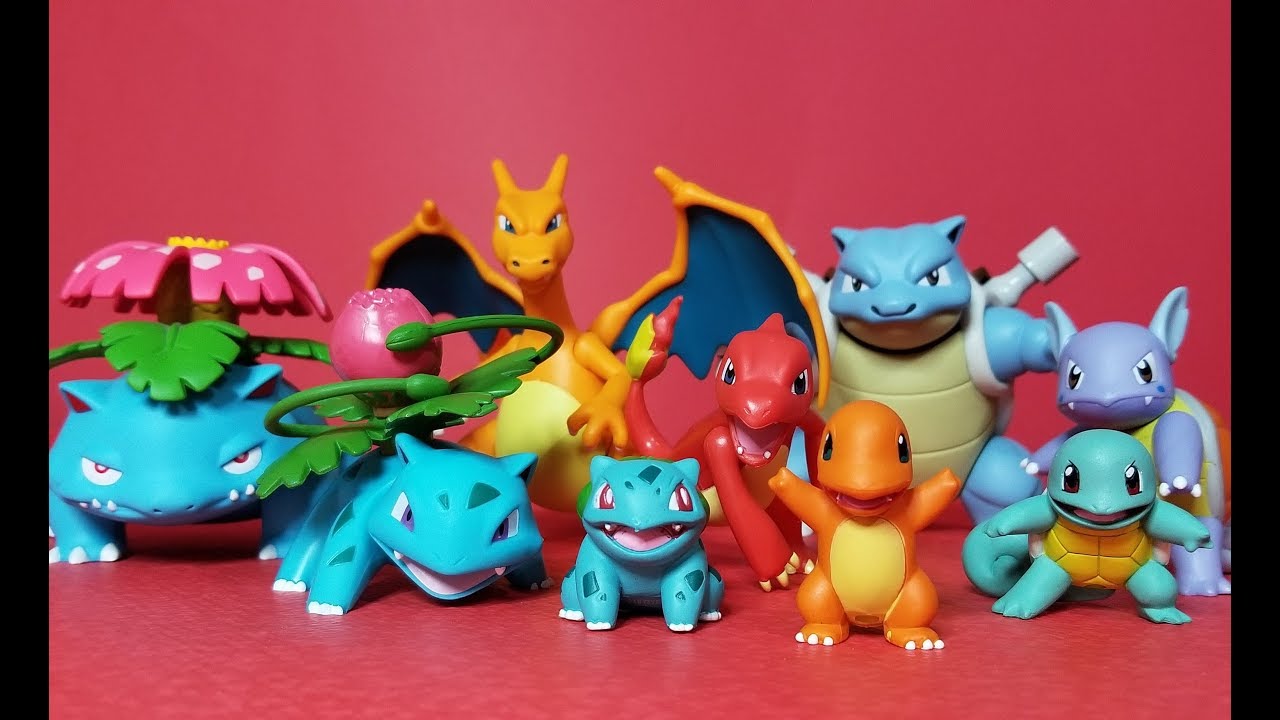 Pokemon Figuras de Pikachu y Bulbasaur (SIN STOCK)