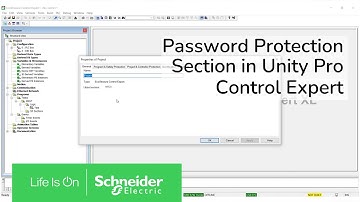Password Protection of Section in Unity Pro | Schneider Electric
