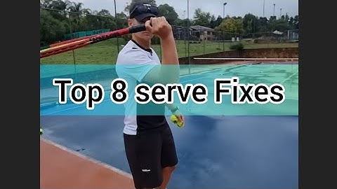 Top 8 SERVE FIXES🔥#SERVE #FIX #techniques
