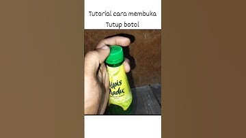 tutorial on how to open a bottle cap