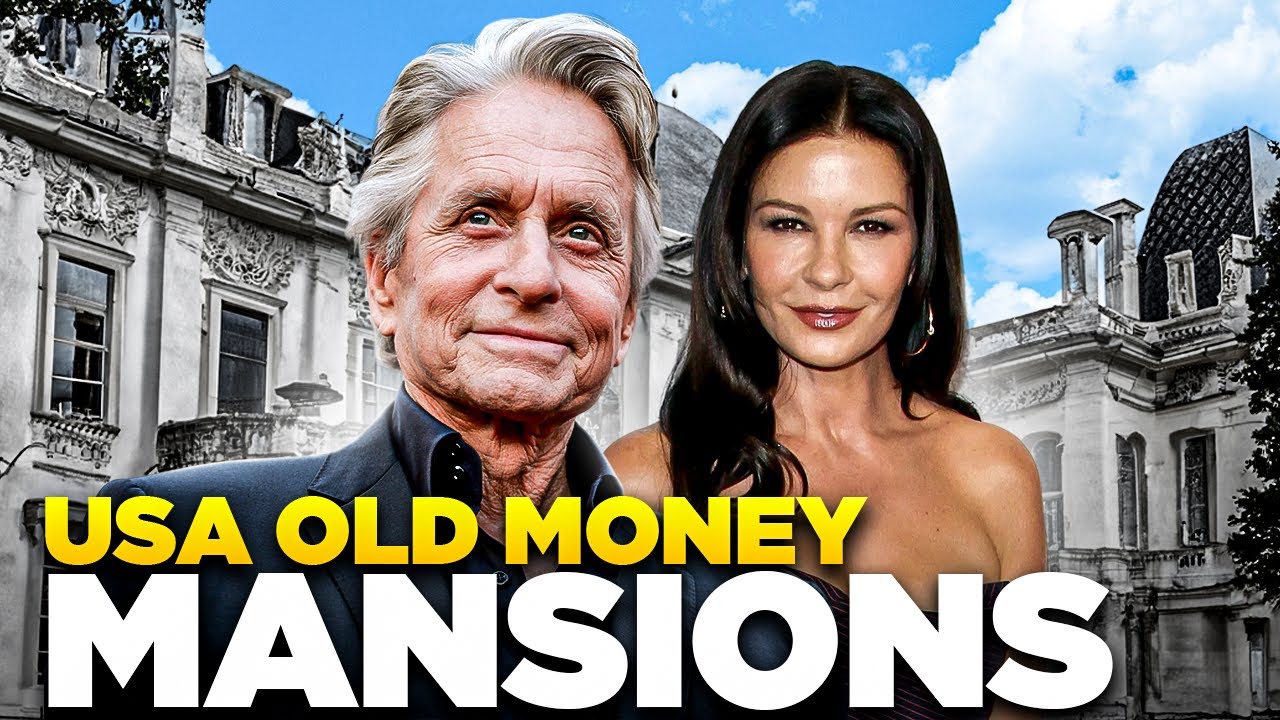 Top 5 Must See Secret "Old Money " Mansions in the USA
