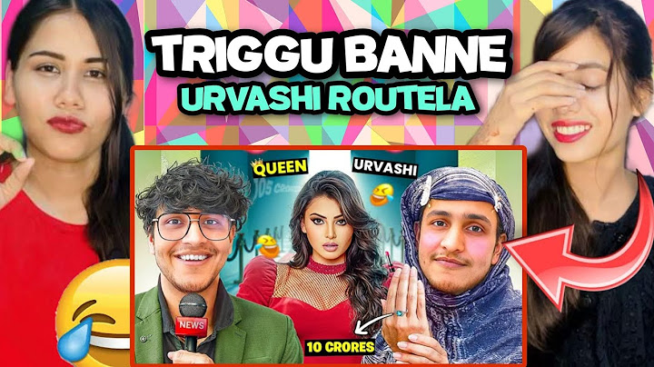 The Urvashi Rautela Parody - Queen of 105 Crores!! l Ashmah Reaction