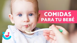 12 ALIMENTOS para BEBÉS de 6 MESES 🍼 (Introducir Sólidos y Menú) 🥖 by paraBebés 292 views 2 months ago 3 minutes, 33 seconds