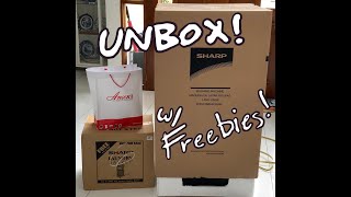 Unboxing a Washing Machine? 😂 Sharp 9.5 kg Fully Automatic from Anson's with Freebies!