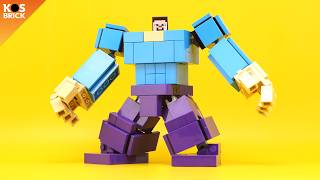 Lego Gigachad Steve Mech (Tutorial)