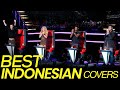 Best indonesian covers on the voice  mind blowing