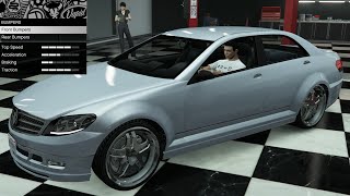 GTA 5 - OG Vehicle Customization - Benefactor Schafter (Mercedes CL / E-Class)