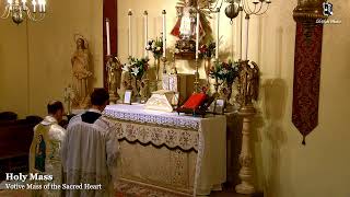Holy Mass, First Friday: 8:00 PM EASTERN TIME (ET)