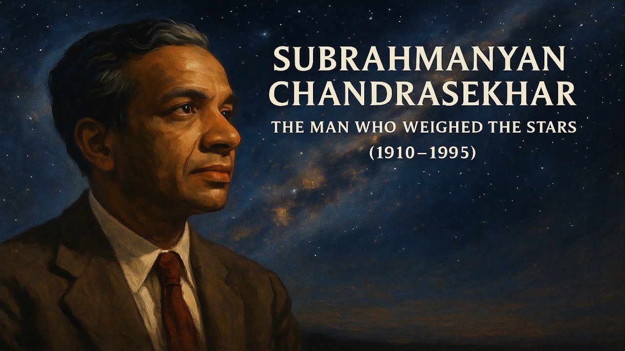 Subrahmanyan Chandrasekhar – The Man Who Weighed the Stars 1910–1995 ...