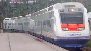 Allegro Train St. Petersburg - Helsinki (Поезд Аллегро Хельсинки - Санкт-Петербург)