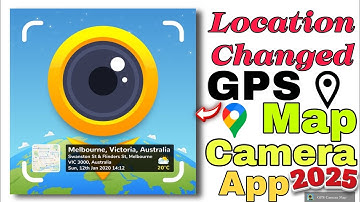 how to changed location on gps map camera app 2025 part 1