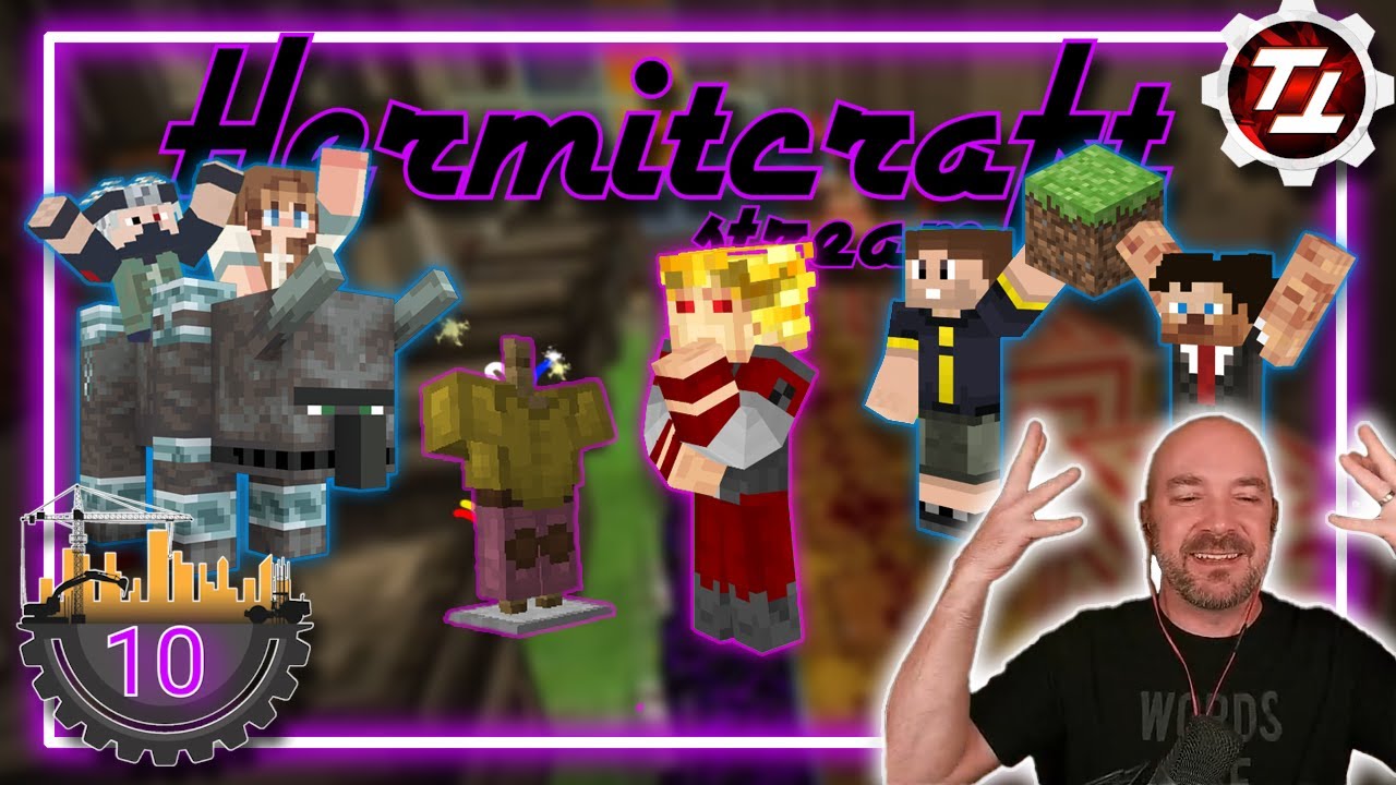 Hermitcraft - Frogs, Grass, and Play Testing?!