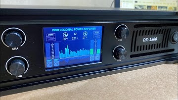 Quá hiện đại!... Đây là con đẩy 4 kênh có công suất lớn nhất của hãng De Acoustics hiện tại.