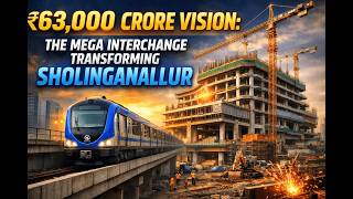 ₹63,000 Crore Vision: The Mega Interchange Transforming Sholinganallur !!