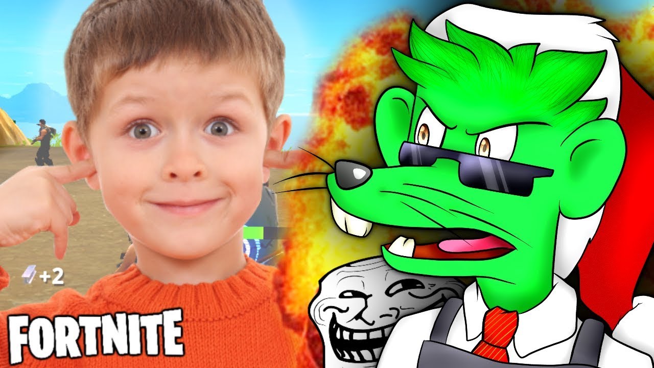 TROLLEANDO con VOZ DE NIÑO RATA en Fortnite Battle Royale! (Momentos ...
