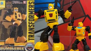 Transformers generation one Bumblebee figure review. Large Yolopark AMK series 16cm G1 model kit