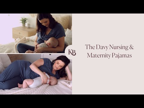 The Davy Nursing & Maternity Pajamas 