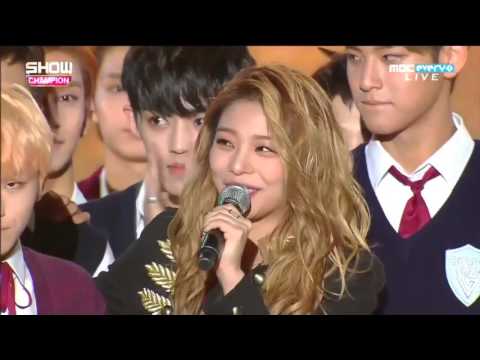 151007 @ Show Champion AILEE X SEVENTEEN MOMENT!