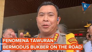Polisi Lakukan Penindakan Tawuran Remaja Modus Bukber On The Road di Jakarta Pusat