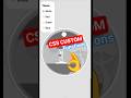 CSS Custom Functions Scroll Animation 👌 #css #shorts