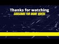 End of video