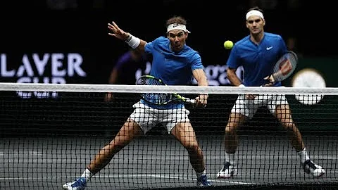 Roger Federer VS Rafael Nadal Men's Doubles Laver Cup Highlights HD納達爾 費德勒精彩合體雙打 - 天天要聞