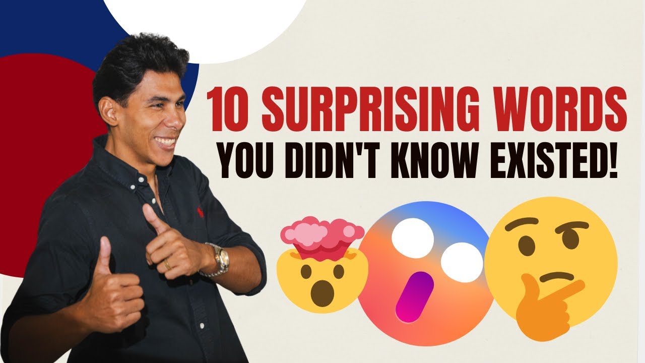 10 Surprising Words You Didn't Know Existed!📖🗣️😱 — PART 1