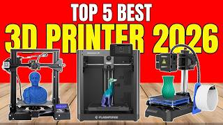 Best 3D Printer 2026 | Fastest & Smart AI 3D Printers for Beginners & Pros