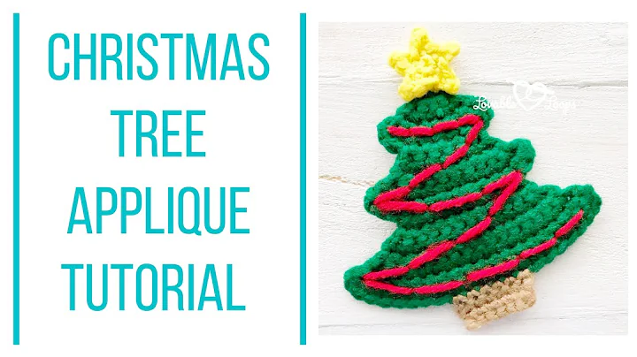 Easy Crochet Christmas Tree Applique
