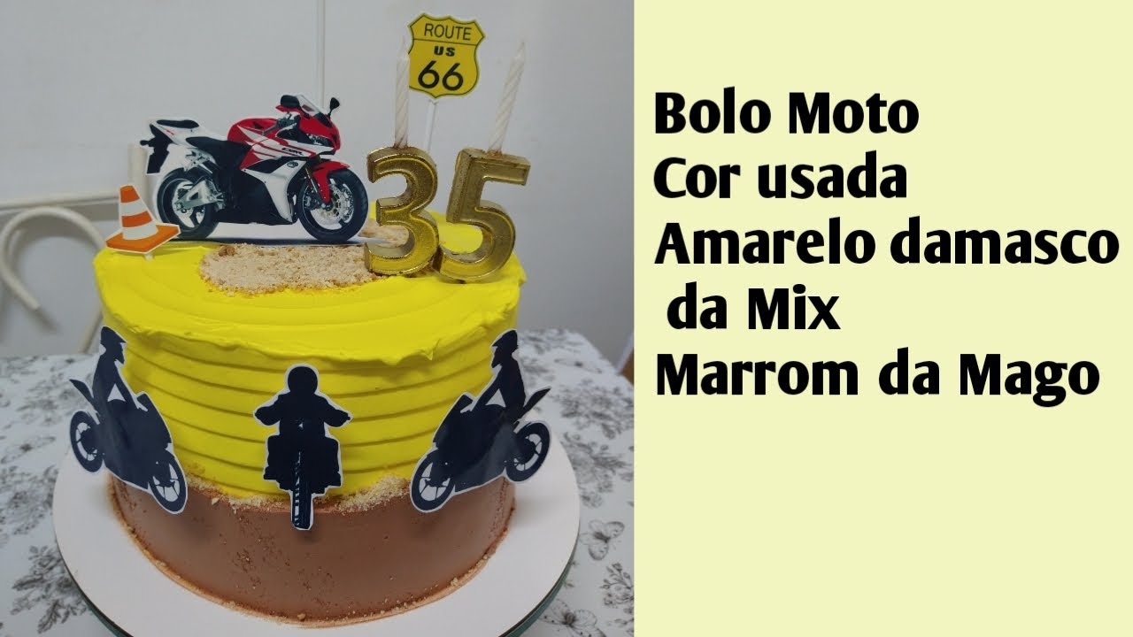 Bolo de moto: 50 ideias que vão mostrar sua paixão pelas duas