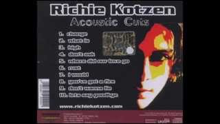 Video thumbnail of "Richie Kotzen - Where did our love go (Acoustic Cuts)"