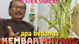 FILOSOFI KEMBAR MAYANG MENURUT KI HADI SISWOKO