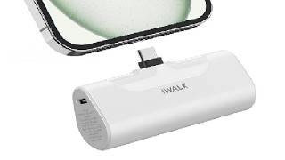 iWALK Portable Charger for iPhone 17 16 15 USB C Small Power Bank Review