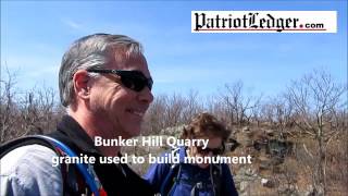 A great day for a hike in the Quincy quarries
