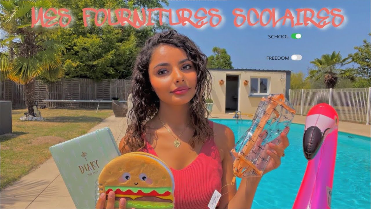 MES FOURNITURES SCOLAIRES 2022! Back to school📚