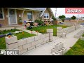 How to Build a Block wall, Texture Stucco and Gate!